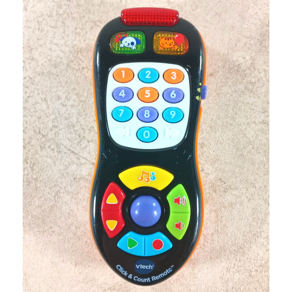 VTech Click and Count Remote Baby Kids Toy Play Sing Learn Pretend Electronic. - Picture 1 of 3